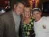 Randy Lee & wife Lisa enjoyed a night off listening to music at Bourbon St. w/ owner chef Barry.
